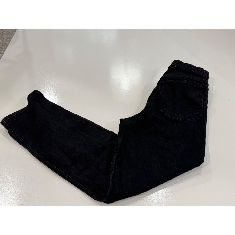 Abercrombie & Fitch The 90s Straight Ultra High Rise Black Jeans Size 30/10